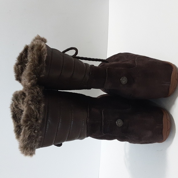 The North Face Nuptse Purna Il Boot women 6.5 waterproof winter comfy brown - Picture 7 of 15